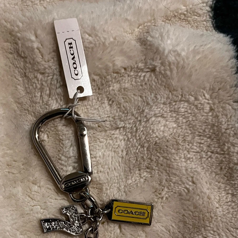**Unique & Vintage** NWT- Coach Lucky Charms Keychain/ FOB! **RARE & PRISTINE** - Picture 2 of 3